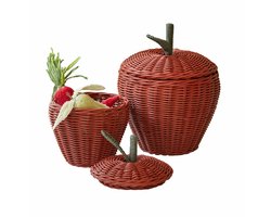LOBERON Mand set van 2 Thessia rood/groen