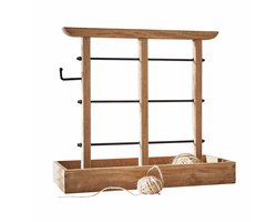 LOBERON Organizer Katrineholm bruin/zwart