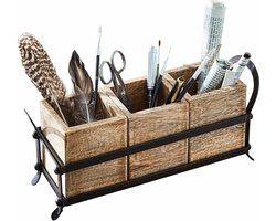 LOBERON Organizer Lasse bruin/zwart