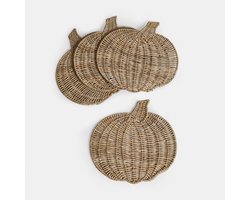 LOBERON Placemat set van 2 Larivonne beige