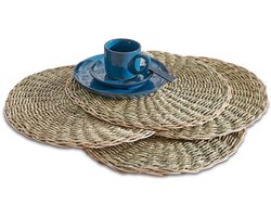 LOBERON Placemat set van 4 Staines bruin