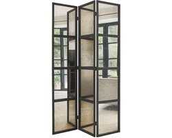 LOBERON Roomdivider Ashwyn zwart