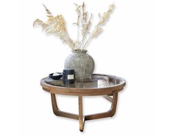 LOBERON Salontafel Gradn Enclos bruin/helder