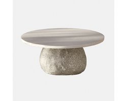 LOBERON Salontafel Orivana grijs/beige