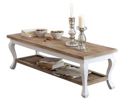 LOBERON Salontafel Riverside bruin/antiekwit
