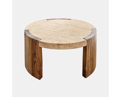 LOBERON Salontafel Selvano bruin