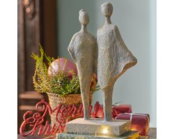 LOBERON Sculptuur Teslin antiekgrijs