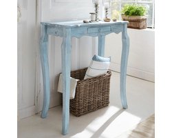 LOBERON Sidetable Barbey antiekblauw
