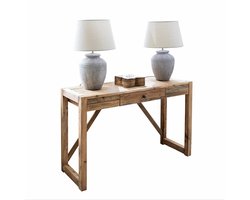 LOBERON Sidetable Contoire bruin