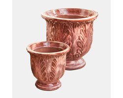 LOBERON Sierpot set van 2 Aurezia bordeaux