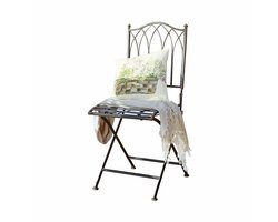 LOBERON Stoel Brignoles antiekzwart