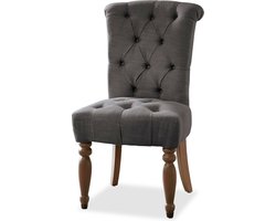 LOBERON Stoel Claville antraciet