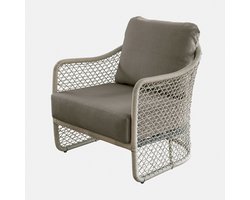 LOBERON Stoel Langforda bruin/grijs
