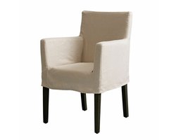 LOBERON Stoel Longhill linnen/zwart