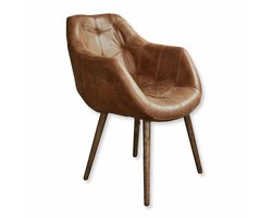 LOBERON Stoel Montigny bruin