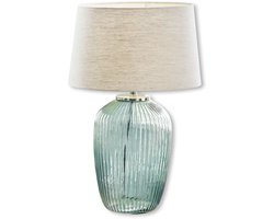 LOBERON Tafellamp Fenis crème/groen