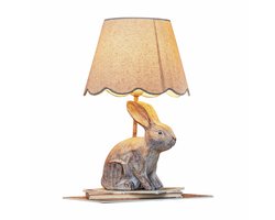 LOBERON Tafellamp Ryen beige