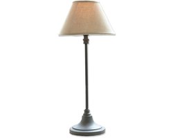 LOBERON Tafellamp Swindon beige/grijs