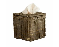 LOBERON Tissuebox Livry bruin