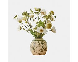 LOBERON Vaas Avignonel crème/groen