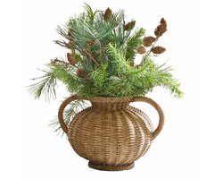 LOBERON Vaas Kaelvik antiekbruin