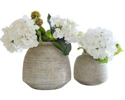 LOBERON Vaas set van 2 Ferano beige