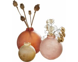 LOBERON Vaas set van 3 Imbrianno bont