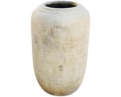 LOBERON Vloervaas Xerette antiekbeige