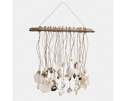 LOBERON Wanddecoratie Havenor bruin/wit