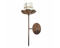 LOBERON Wandkandelaar Viverto bruin