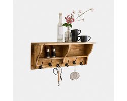 LOBERON Wandkastje Farrowby bruin