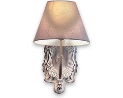 LOBERON Wandlamp Abondant antiekgrijs