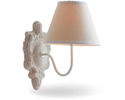 LOBERON Wandlamp Ascoux antiekbeige