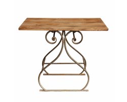 LOBERON Wandtafel Clermontis antiekgrijs/bruin