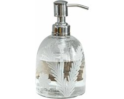 LOBERON Zeepdispenser Crystal helder/zilverkleurig