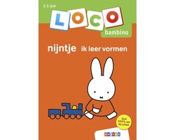 Loco Bambino Nijntje - Ik leer vormen - Educatief oefenboekje voor peuters