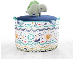 Lodie Kindervleugelstoel | 100% microvezel | Multicolor - Asir Group - Zitmeubelen - Blauw - Microfiber - Zitmeubelen -