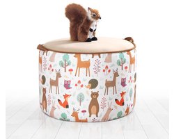 Lodie Kindervleugelstoel | 100% microvezel | Multicolor - Asir Group - Zitmeubelen - Bruin - Microfiber - Zitmeubelen -