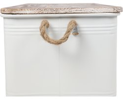 LOFT & METAL METALEN DOOS X3PCS S:45X30X25CM M:54X34X29CM L:60X38X33CM