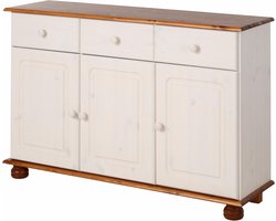 Loft24 | Mette - Dressoir 3 Deuren 3 Laden (76 x 118 x 35 cm)