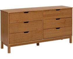 Loft24 | Post - Ladekast met 6 laden (75 x 150 x 39 cm)