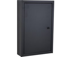 LOFT42 Cabi Metalen sleutelkastje Zwart - Industrieel - 30x20x6,5