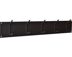 LOFT42 Factory Kapstok – Metaal - Zwart – 10 haken