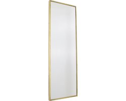 LOFT42 Industry Rectangle Spiegel - Metaal - antiek Messing - 120x40x4
