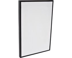 LOFT42 Industry Rectangle Spiegel - Metaal - Mat Zwart - 60x40x4