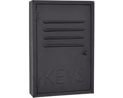 LOFT42 Keys Metalen sleutelkastje Zwart - Industrieel - 30x20x6,5