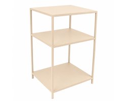 LOFT42 Metal Nachtkastje Zwart – Industrieel – 63x42x35