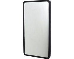 LOFT42 Mirror Spiegel Rechthoek Zwart - Industrieel - Metaal - 74x40
