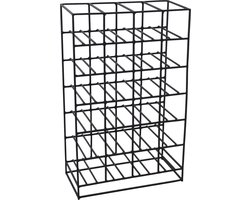 LOFT42 - Pinot Metalen Wijnrek zwart - 24 flessen - 20x60x41