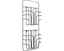 LOFT42 Rowan Large Tijdschriftenrek - Zwart - Metaal